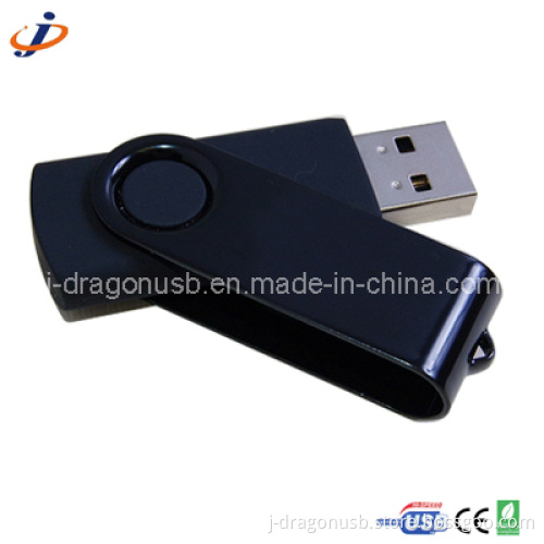 Simple Black Swivel USB Flash Jp190